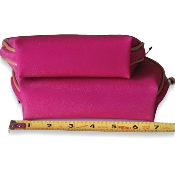 Kenneth Cole Sparkly Pink Two Piece Cosmetic Bag Traveler Set NWT - Picture 11 of 11